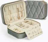 Velvet Jewelry Organizer Box