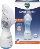 Vicks Sinus Inhaler – Non-Medicated Steam Relief for Allergies, Congestion, Cough & Colds, Vocal Steamer, Soothes Nasal & Throat Passages, Works with VapoPads (1 Included)