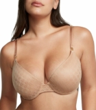 Victoria’s Secret Icon Push Up Demi Bra, Custom Padding, VS Monogram Lace