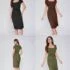 Women’s Cowl Neck Sleeveless Top