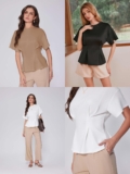 Women’s Flared Hem Blouse