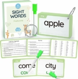 116PCS High Frequency Sight Words Flash Cards (Kindergarten)