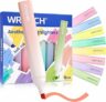 WRITECH Pastel Highlighters Assorted Colors: Soft Chisel Tip Bible Highlighter Marker Pens