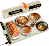 Roll Up Food Warming Mat with 9 Temp Setting, Timer, Auto Shut-Off