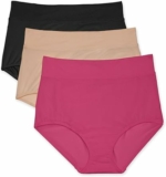 3-Pack Warner’s Women’s Blissful Benefits Dig-Free Microfiber Brief