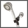 Waterpik 6 Mode Brushed Nickel Handheld Shower Head PowerPulse Therapeutic