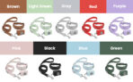 Adjustable Waterproof Dirt-Proof Dog Collar and Leash Set, Reflective Strip (All Sizes)