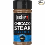 6-Pack Weber Chicago Steak Seasoning, 0.92 oz