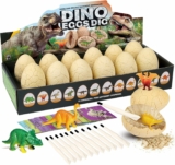 12-Count Dinosaur Egg Excavation Dig Kit