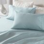 4-Pc Welhome 100% Cotton Sateen Sheet, Cal King
