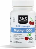 Whole Foods Market, Methyl B-12 1000 MCG Cherry Lozenge, 60 CT
