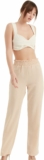 Women’s Wide Leg Elastic Waist Straight Trousers