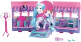 Wild Manes Horse Toys Perla’s Clubhouse Trailer Playset with Perla Horse Doll Figure, with Over 25 Interactive Features