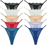 10-Pack Women’s Cotton G-String Thong