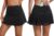 Womens Half Pleated Tennis Skirt with Pockets