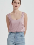 Womens Silk Satin Tank Top