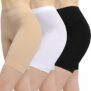 3-Pack Women’s Seamless Anti-Chafing Slip Shorts