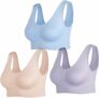 3-Pack Women’s Wireless Sleep Bras