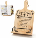 Wooden Cookbook Stand