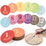 Wooden Monthly Baby Milestone Cards