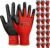 24-Pairs Work Gloves MicroFoam Nitrile Coated, Size Large