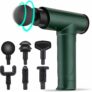 Percussion Massage Gun with 6 Massage Heads and 6 Adjustable Speed