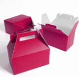 24Pack RED Party Favor Treat Box Packs, 6.2 * 3.5 * 3.5 Inch