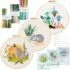 4 Sets Embroidery Kit for Beginners (Cactus)