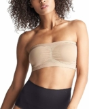 Yummie Women’s Seamless Bandeau Bra, Small-Medium
