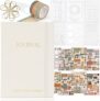 ZICOTO Ultimate All-in-One Journaling Kit – Incl. Journal Notebook With Linen Hardcover and Dotted Pages, Stencils, Stickers, Washi Tapes, Paper Clips and More Bullet Checklist Supplies