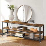 3-Tier Storage Shelves with Adjustable Feet