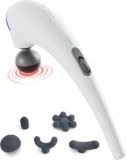 Cordless Rechargeable Electric Vibrating Handheld Back and Neck Massager