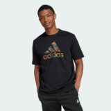 adidas men Camo Badge of Sport Graphic Tee