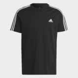 adidas men Essentials Single Jersey 3-Stripes Tee