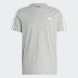 adidas men Essentials Single Jersey 3-Stripes Tee