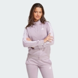 adidas women Primegreen Essentials Warm-Up Slim 3-Stripes Track Jacket