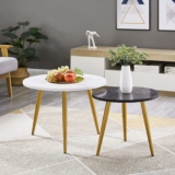 Set of 2 Ball & Cast Nesting End Coffee Table Set