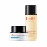 belif K-Beauty Glow From Within Bundle: Super Drops Niacinamide Vitamin C Golden Glow Serum & Aqua Bomb 25ml