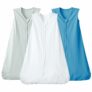 3 Pack 100% Cotton Baby Sleep Sack 0-6 Months