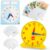 edxeducation Learning Clock Activity Set | 8 Double-Sided Activity Cards and 25 Flashcards