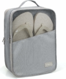 Travel Shoe Bag Holds 3 Pair of Shoes, Waterproof