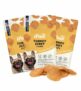 3-Pack iPaw Turkey Chips Dog Treats for Puppy Training, 3.5 oz