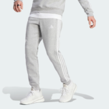 Adidas men’s essentials fleece 3-stripes tapered cuff pants