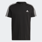 Adidas Men’s Essentials Single Jersey 3-Stripe Tee