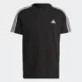 Adidas Men’s Essentials Single Jersey 3-Stripe Tee