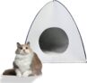Pet Tent Cave Bed with Plush Pad