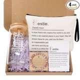 4-Pc Best Friend Gift Set w/ 16oz Can Glass Cup