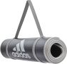 Adidas 10mm Extra Thick Training Mat with Carrying Strap and Non-Slip Textured Base