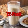 72-Pack Carlisle SAN Base Sugar Pour/Ches Shaker, 12 oz Capacity