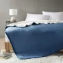 Comfort Spaces Reversible Weighted Blanket Velvet to Sherpa Adult-Glass Beads Filling All Season
